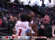 雷火电竞入驻-快船绝地反击公牛，伦纳德制霸全场